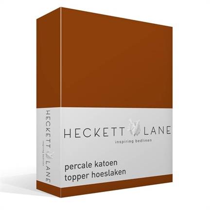 Heckettlane drap-housse pour surmatelas en percale de coton