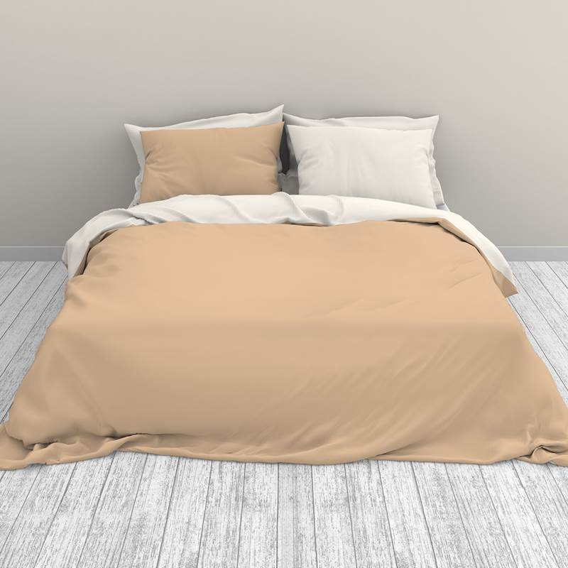 Parure de lit en coton turquoise 200x220 dans les feuilles parure de 4  PIÈCES - Linge de lit - Autre