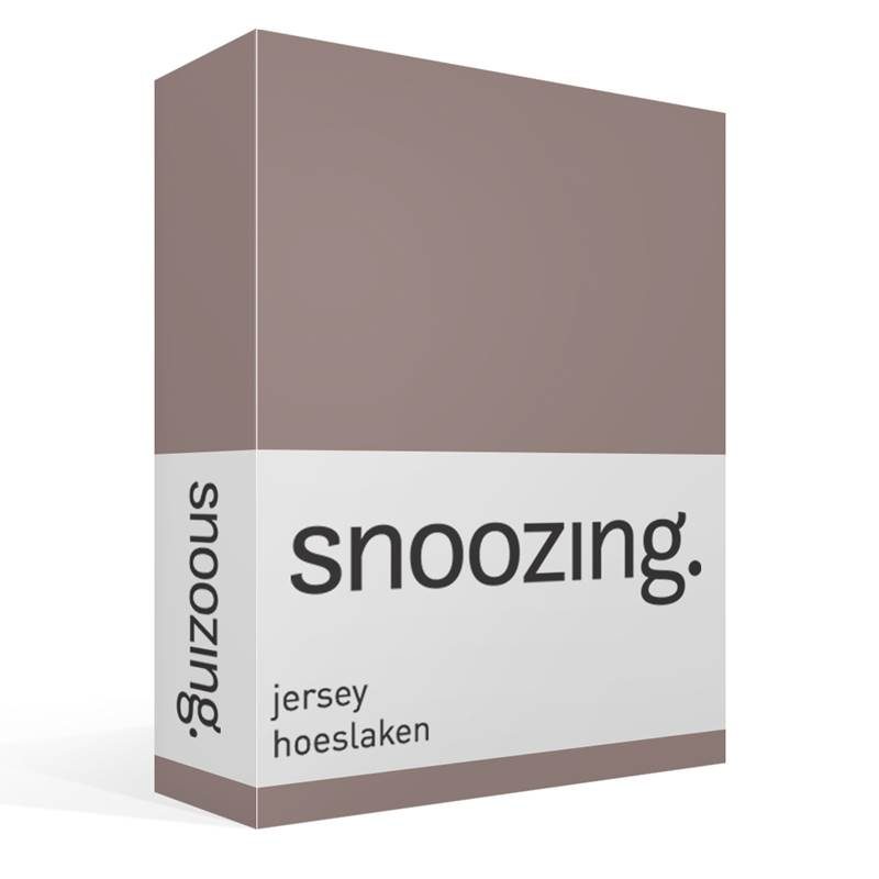 Snoozing drap-housse jersey