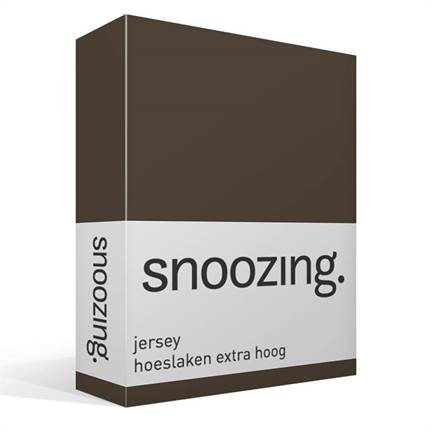 Snoozing drap-housse grand bonnet jersey