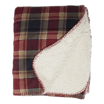 Unique Living Kody plaid polaire