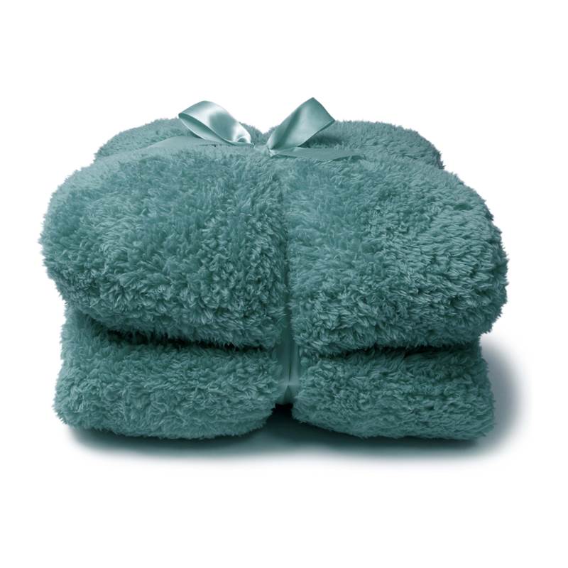 Unique Living Teddy Plaid polaire