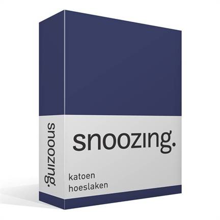 Snoozing drap-housse en coton