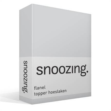Snoozing drap-housse surmatelas flanelle