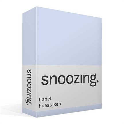 Snoozing drap-housse flanelle