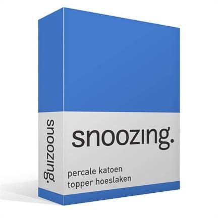 Snoozing drap-housse surmatelas percale
