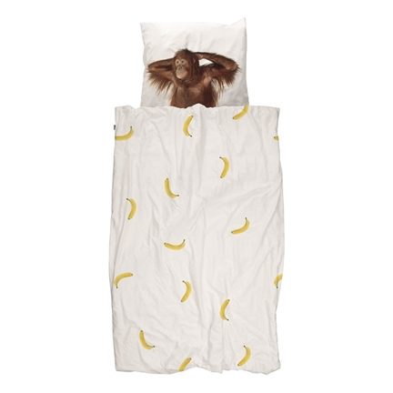 SNURK Banana Monkey housse de couette