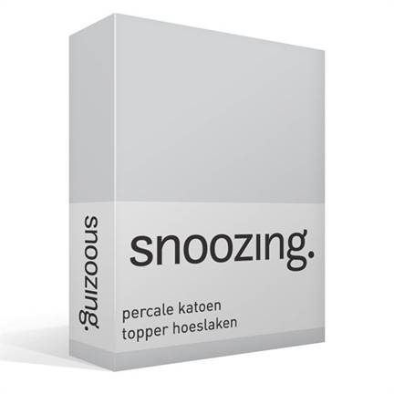 Snoozing drap-housse surmatelas percale