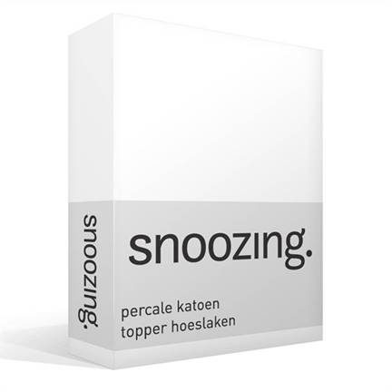 Snoozing drap-housse surmatelas percale