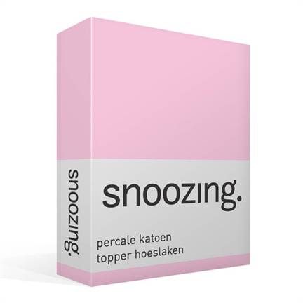 Snoozing drap-housse surmatelas percale