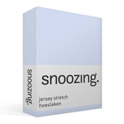 Snoozing drap-housse jersey stretch
