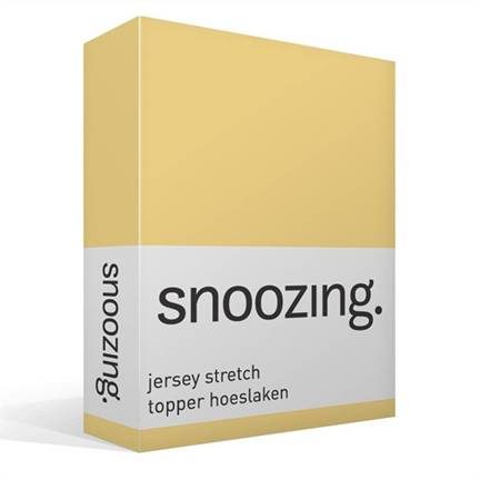 Snoozing drap-housse surmatelas jersey stretch