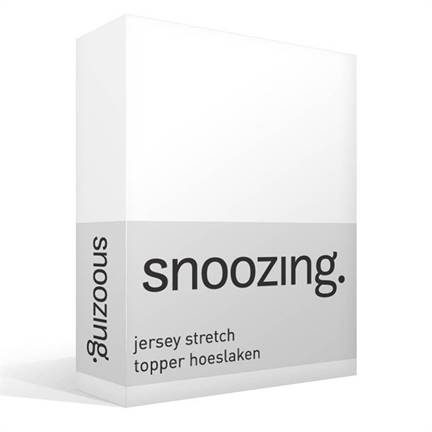 Snoozing drap-housse surmatelas jersey stretch