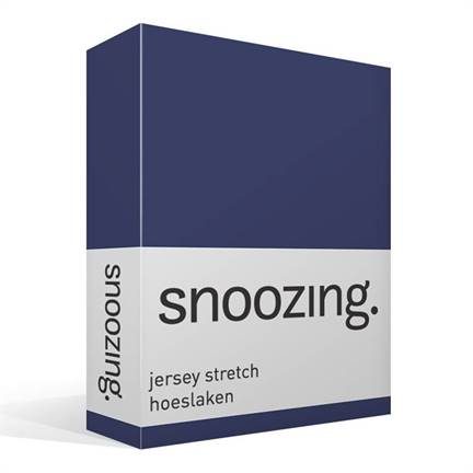 Snoozing drap-housse jersey stretch