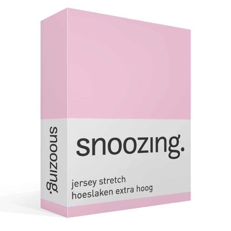Snoozing drap-housse jersey stretch