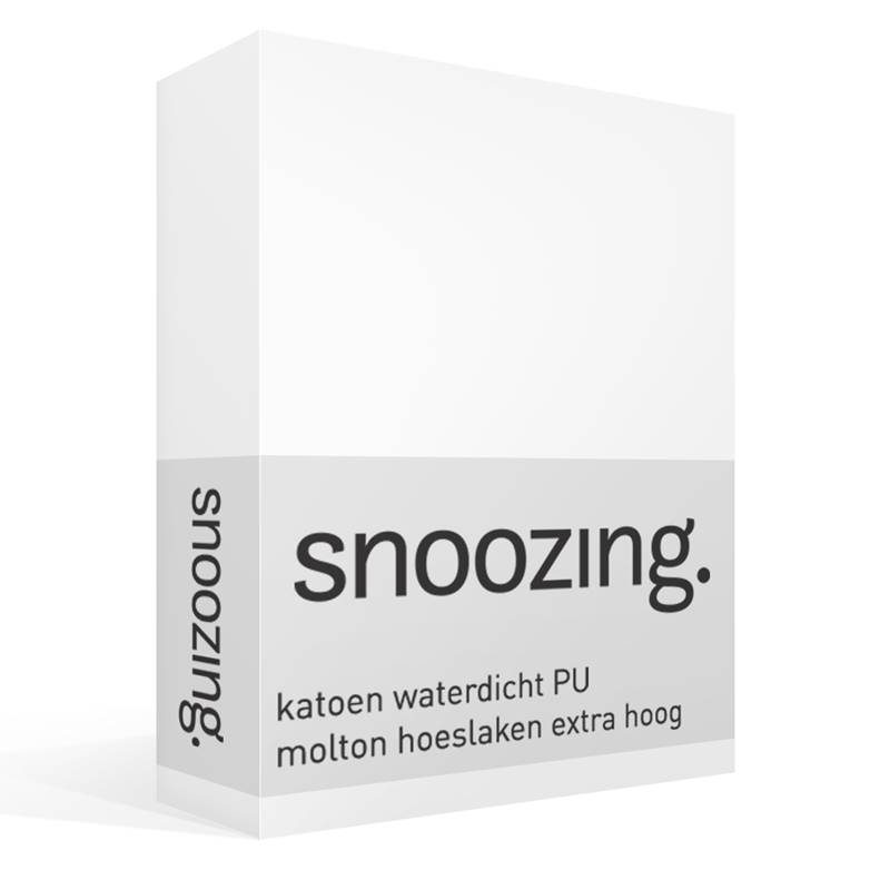 Snoozing protège-matelas molleton coton PU imperméable grand bonnet