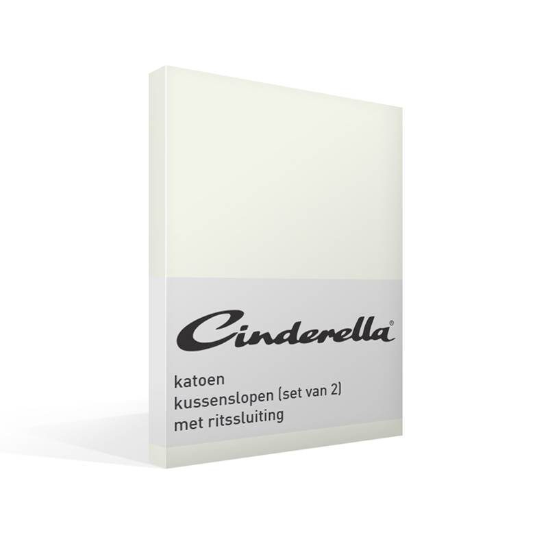 Cinderella taies d’oreiller coton 57 fils (lot de 2)