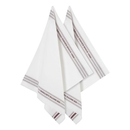 De Witte Lietaer Dish torchon essuie-verres (lot de 2)
