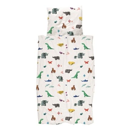 SNURK Paper Zoo housse de couette 