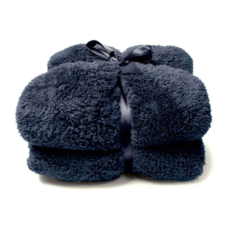 Unique Living Teddy plaid polaire