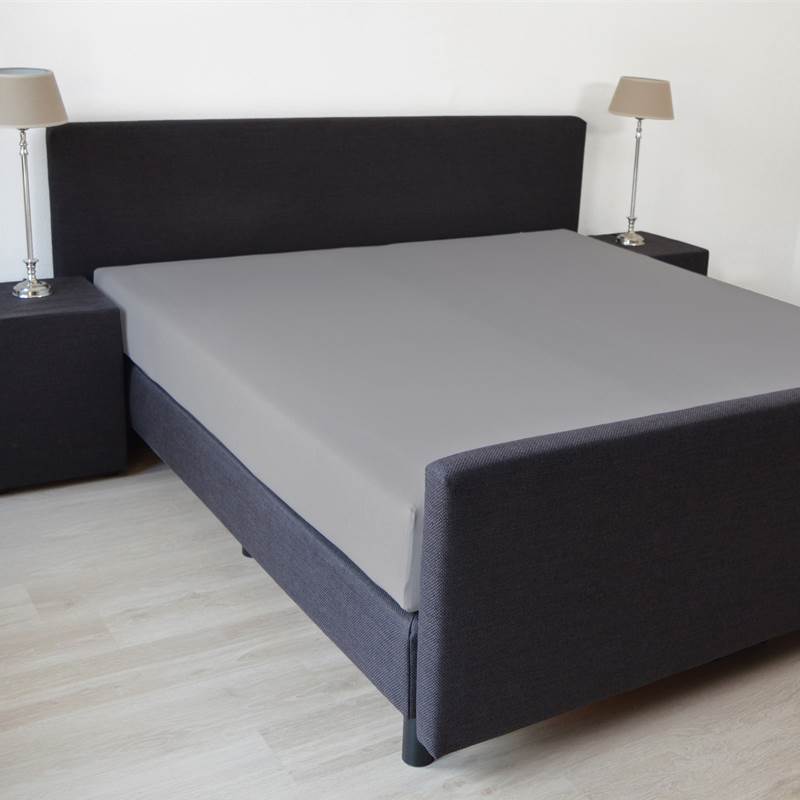 Snoozing drap-housse en double jersey - Gris ...
