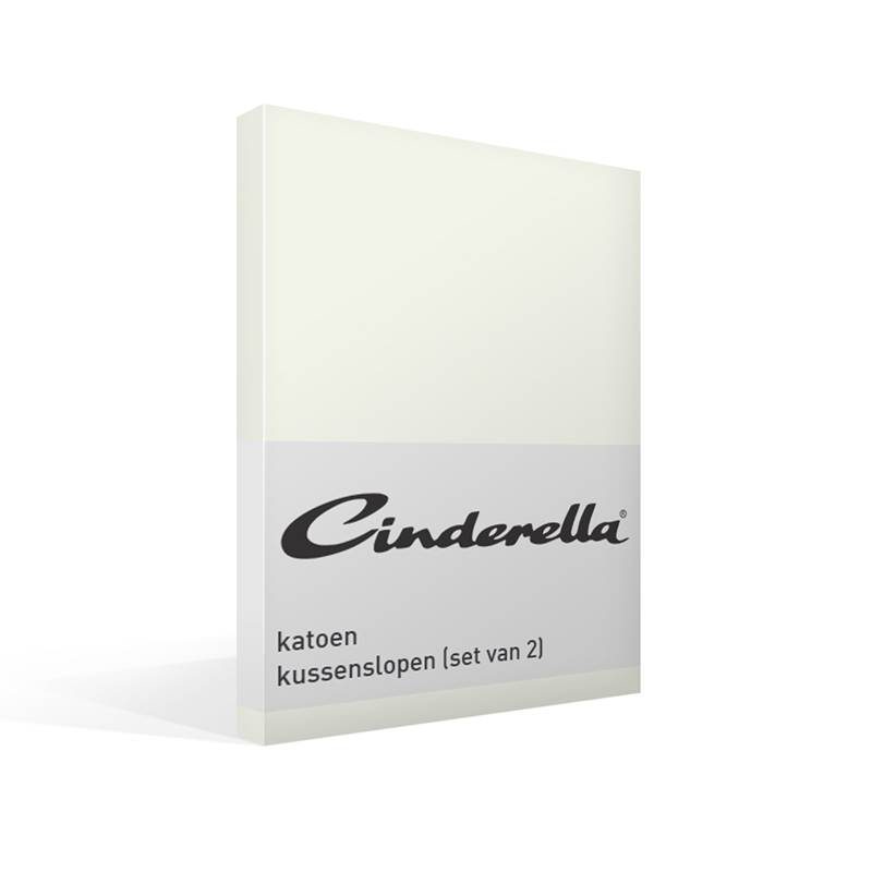 Cinderella taies d’oreiller coton 57 fils (lot de 2)