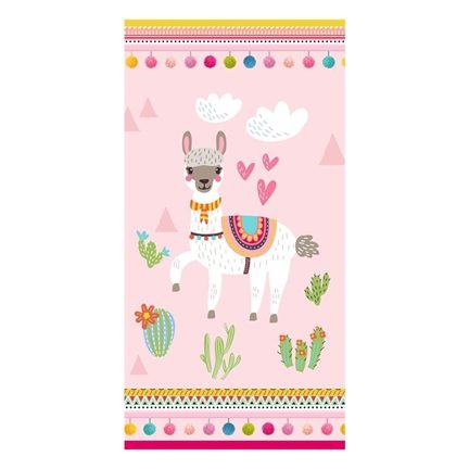 Good Morning Lama serviette de plage