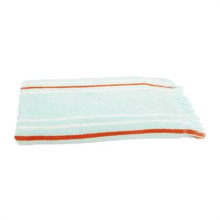 Clarysse Blue-Orange serviette de plage