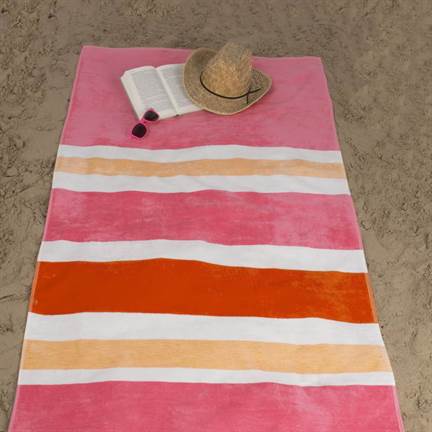 Clarysse Colorblock serviette de plage