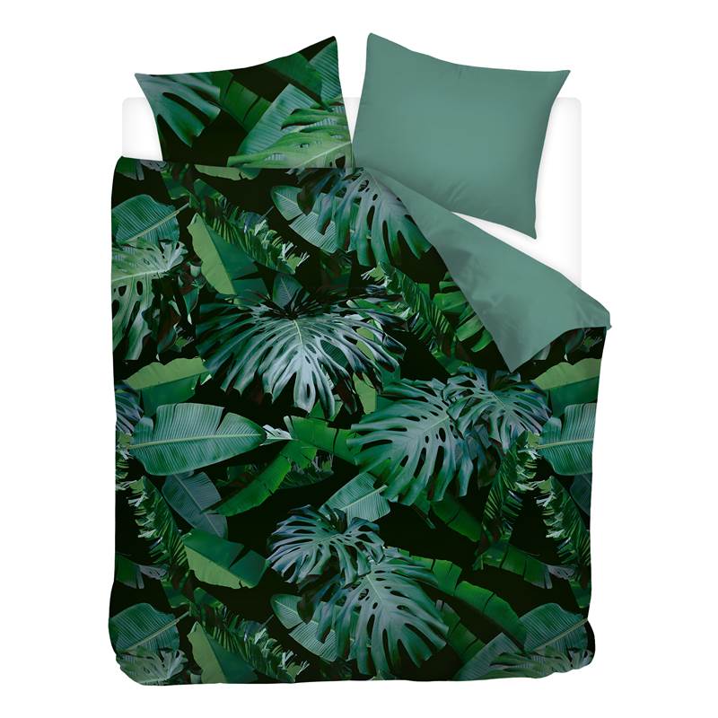 Snoozing Jungle housse de couette en flanelle