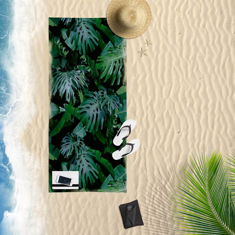 Jungle serviette de plage