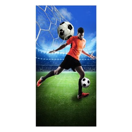 Soccer serviette de plage