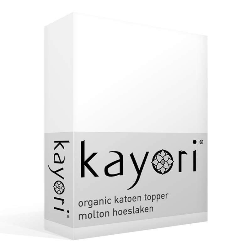 Kayori protège-matelas molleton en coton biologique pour surmatelas