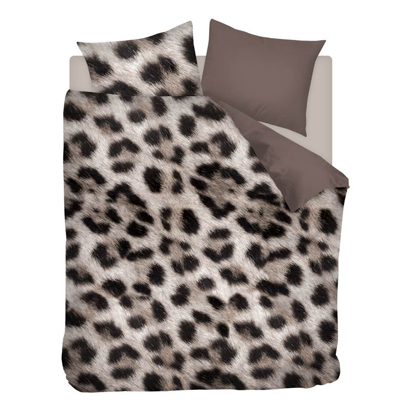 Snoozing Jaguar housse de couette en flanelle