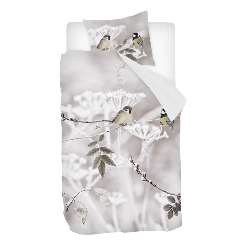 Snoozing Winter housse de couette en flanelle