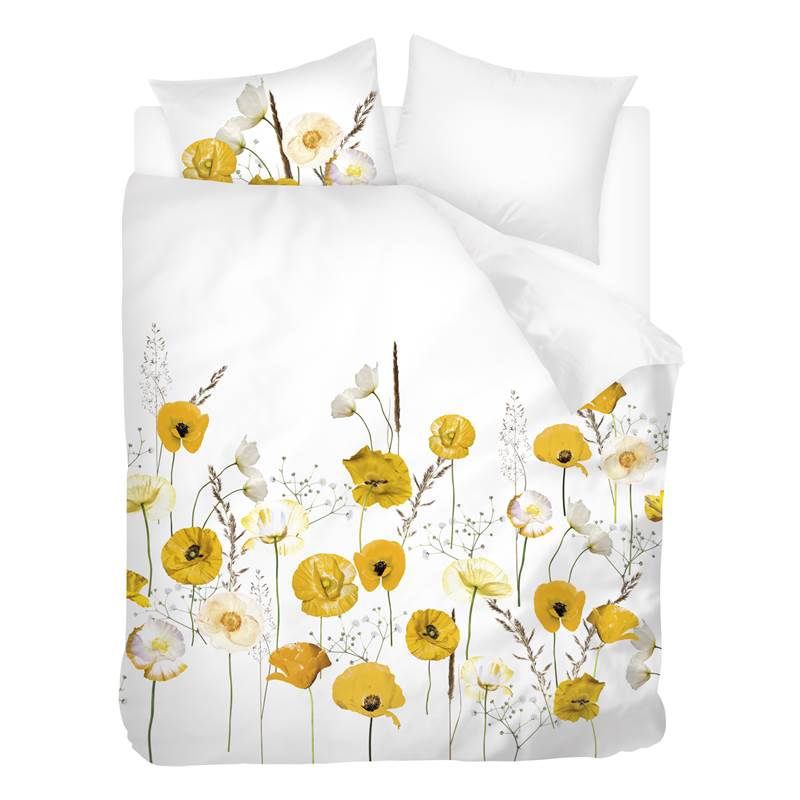 Snoozing Yellow Poppy  housse de couette