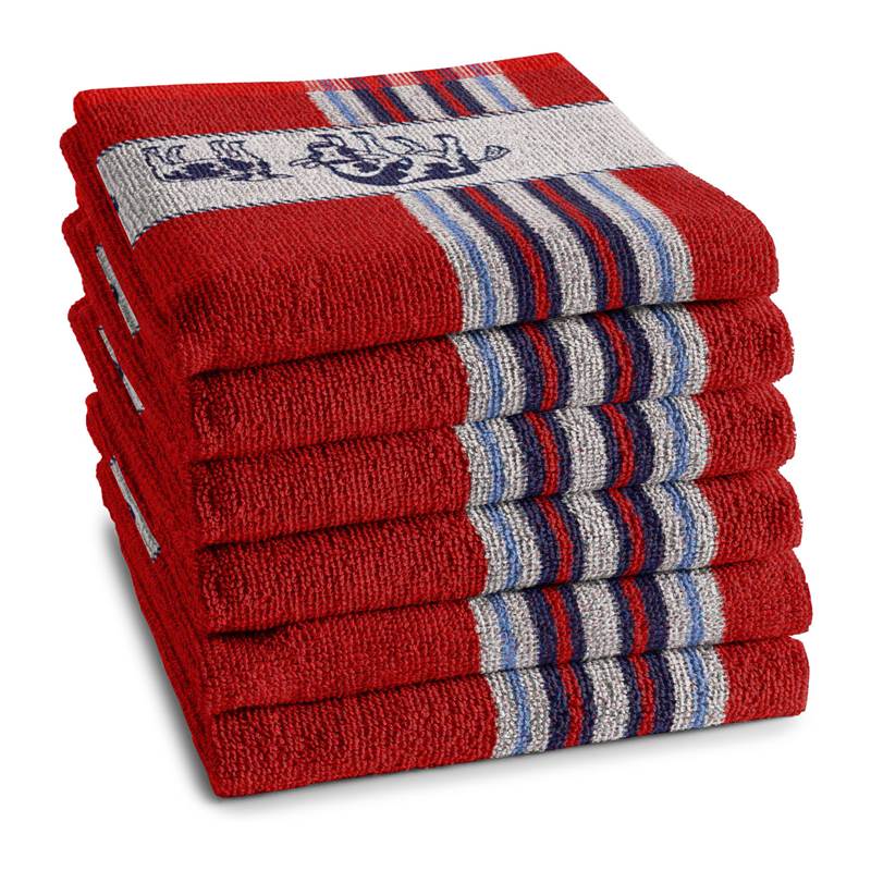 DDDDD Friesian essuie-mains (lot de 6) 