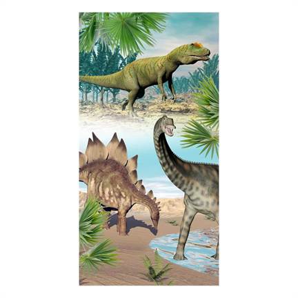 Good Morning Dino serviette de plage