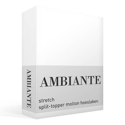 Ambiante drap-housse molleton stretch surmatelas TR coton 