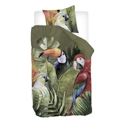 Snoozing Macaw housse de couette