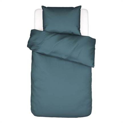Essenza Minte housse de couette bleu jean