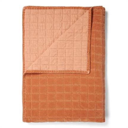 Essenza Julia plaid terre de sienne