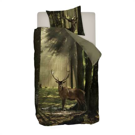 Snoozing Rayons housse de couette en flanelle multicolore