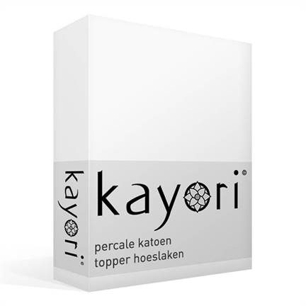 Kayori Shizu drap-housse surmatelas percale