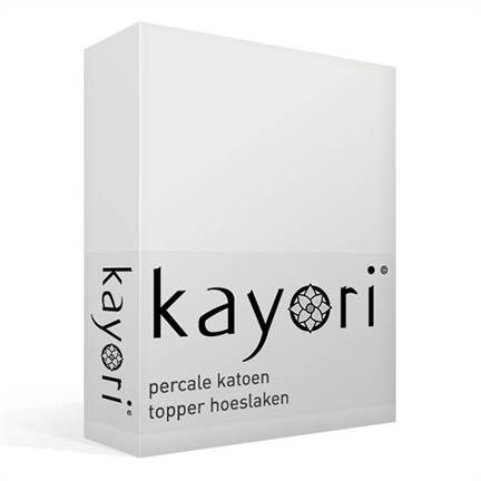 Kayori Shizu drap-housse surmatelas percale