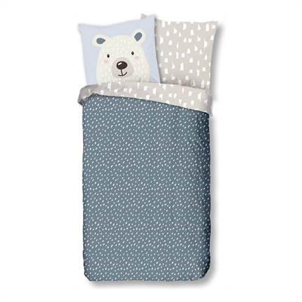 Good Morning Ours housse de couette multicolore