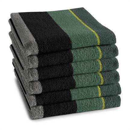 DDDDD Rico essuie-mains (lot de 6) vert