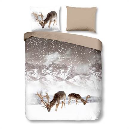 Good Morning Hiver housse de couette en flanelle