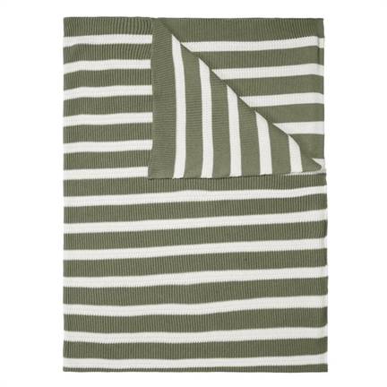 Marc O'Polo Maille Côtelée plaid vert jardin
