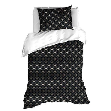 De Witte Lietaer Héro housse de couette noir intense